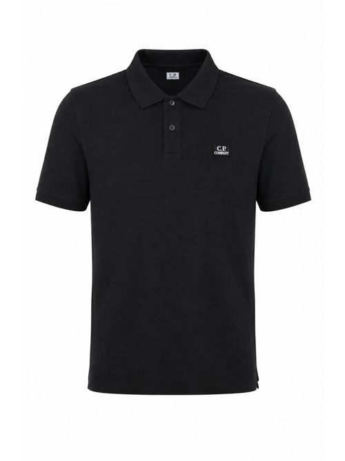 Polo in piquet di cotone stretch Total Eclipse C.P. COMPANY | RCCMPL721A 005263W999